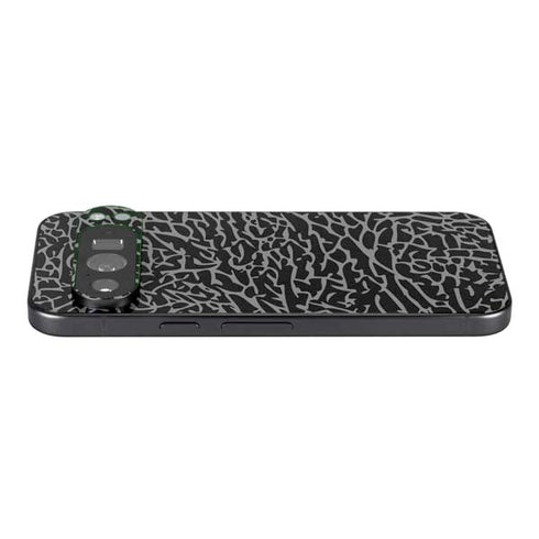 Elephant Print Black Pixel 9 Pro XL Skin